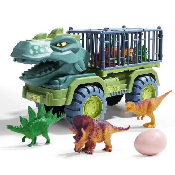 Camion transporteur de dinosaures