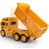 Camion de chantier en briques