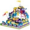 Parc d'attractions en briques