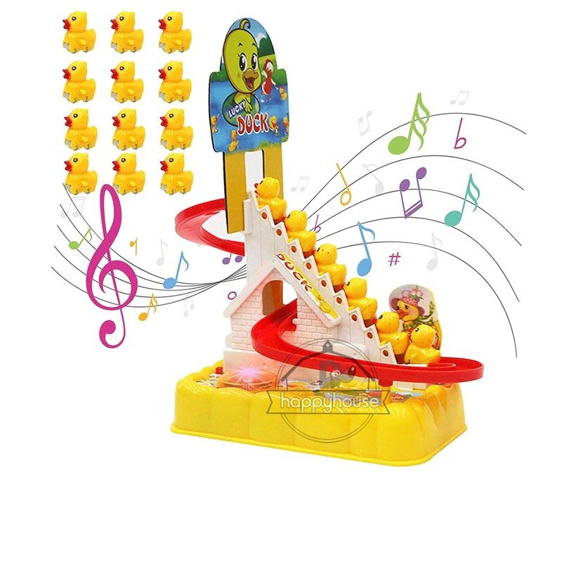 Canard Électrique Musical avec Lumière