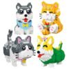 Animaux domestiques en mini briques