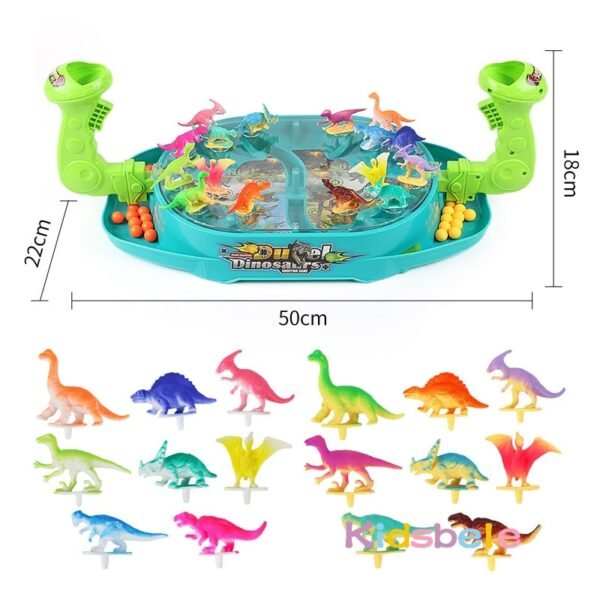 Jeu de catapulte à billes dinosaure - 2