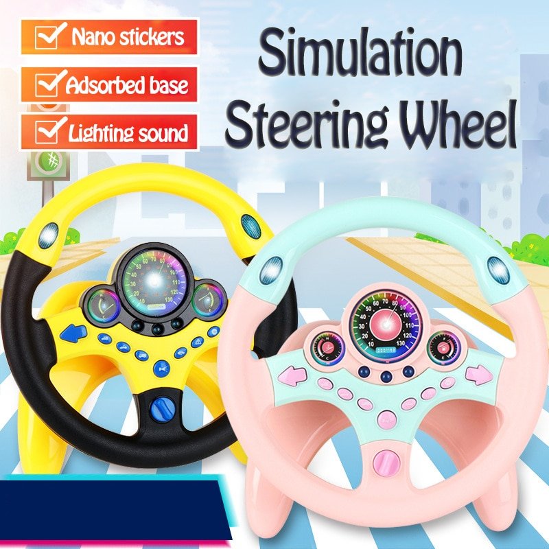 Volant de simulation sonore pour poussette