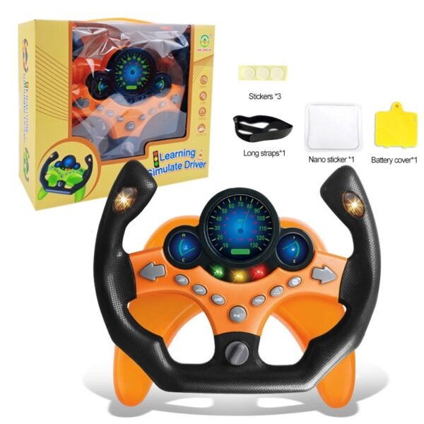 Volant de simulation sonore pour poussette - 4