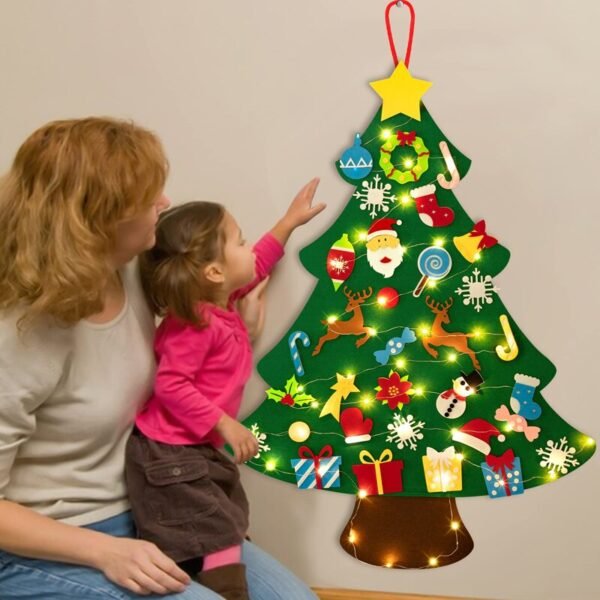 Arbre de Noël en Feutrine DIY - 3