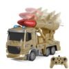 Camion Militaire RC Lance-Missiles 1:24