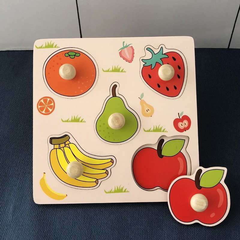 Puzzle Ver Mangeant un Fruit - 30