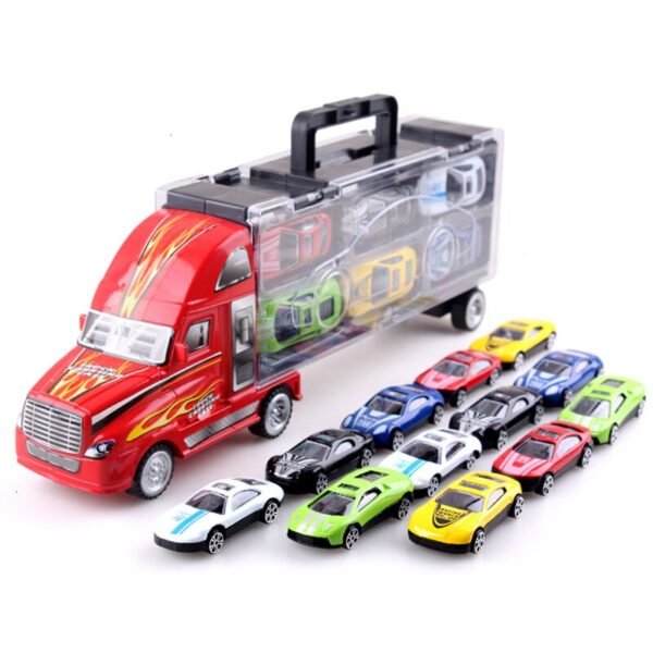 Camion Porte-Voitures avec Miniatures - 19