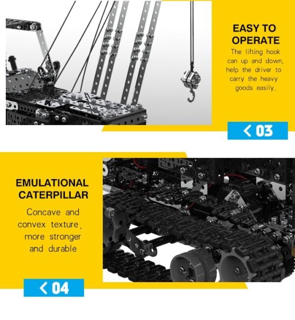 Grue en Blocs Inoxydables - 3