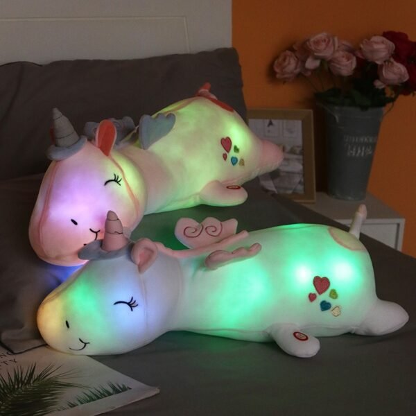 Licorne Lumineuse en Peluche - 1