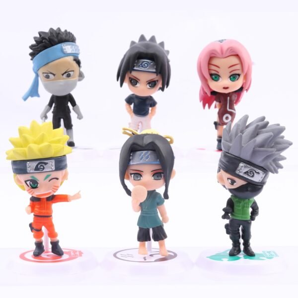 Lot de 6 Figurines Naruto - 7