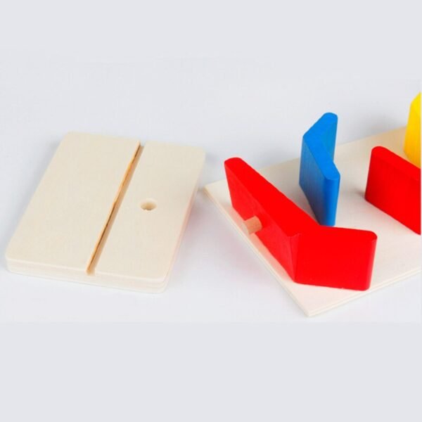 Circuit de voitures en bois Montessori - 6