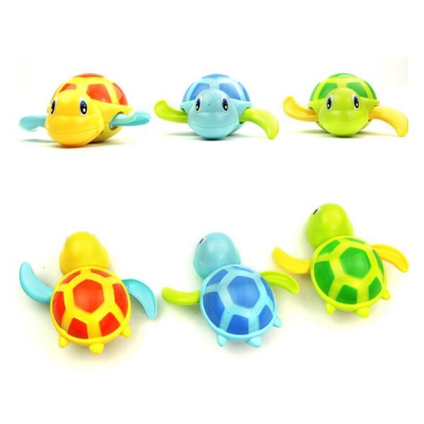 Jouet de bain tortue à remonter - 6