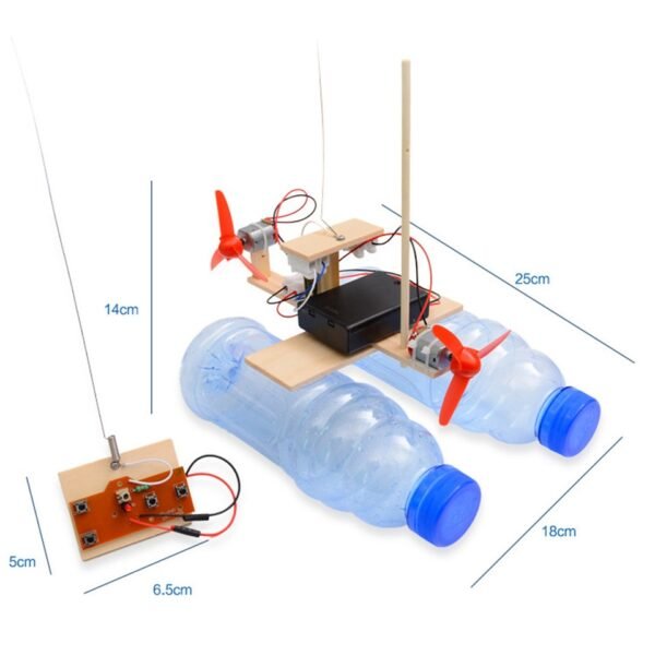 Kit de bateau radiocommandé à monter - 4