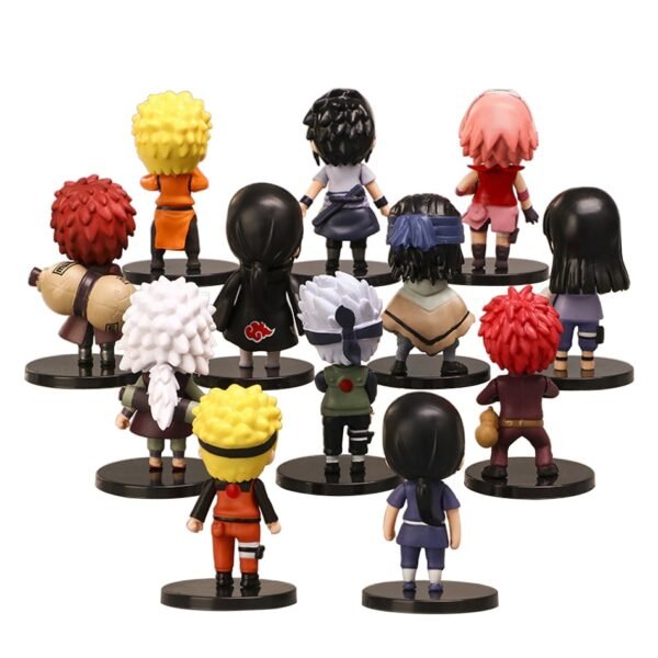 Lot de 12 Figurines "Naruto Shippuden" Version Q - 5
