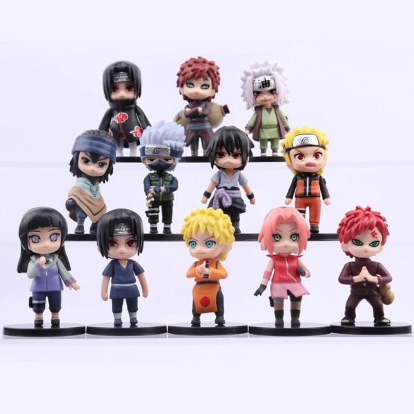 Set Naruto 12 Figurines + 40 Autocollants - 5