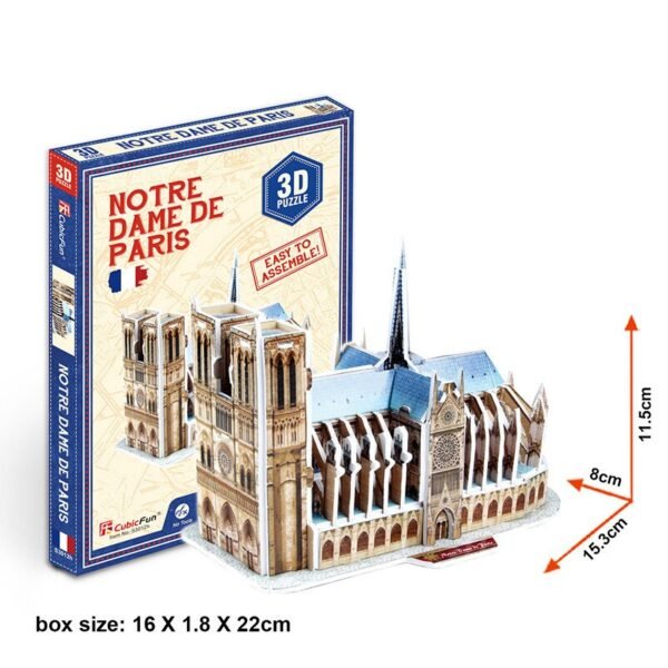 Puzzle 3D Bâtiments Célèbres - 7