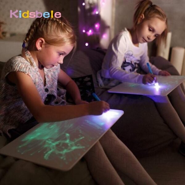 Tablette de dessin lumineuse pour enfants - 1