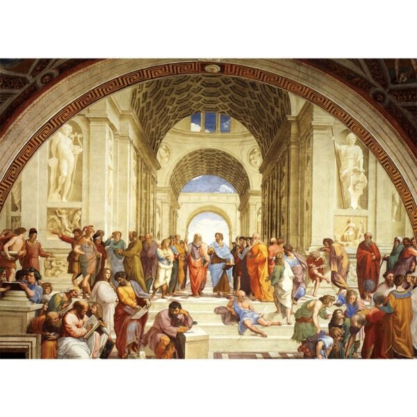 Puzzle 1000 pièces "L'école d'Athènes" - 3