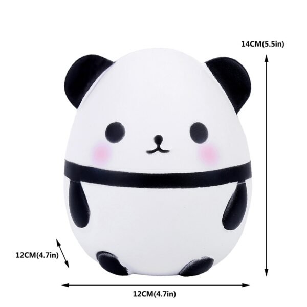 Panda moelleux à compression lente - 7