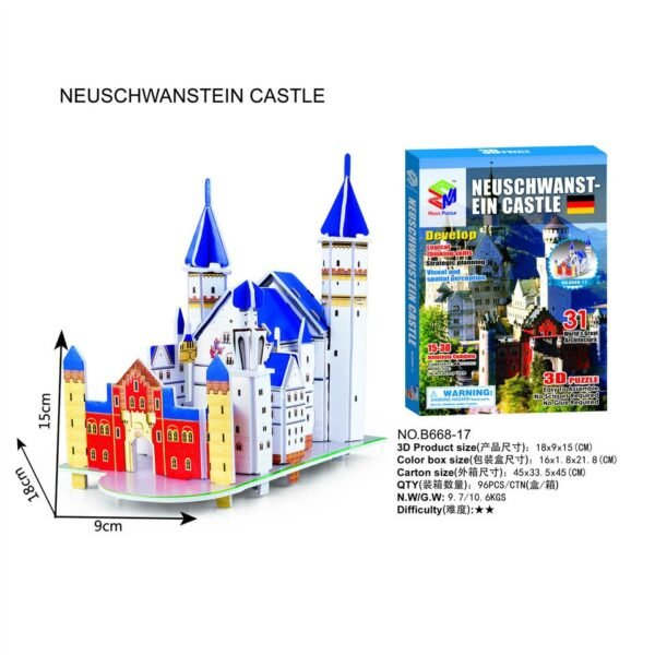 Maquette de Monuments Célèbres en 3D - 10