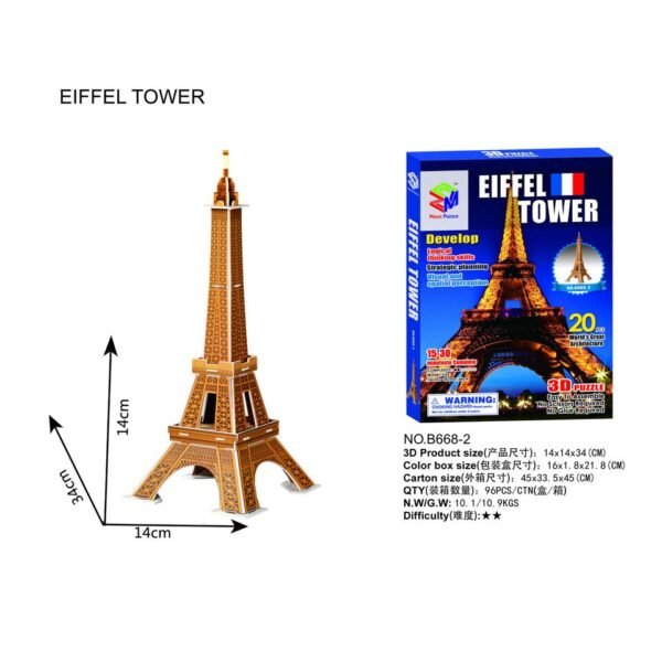 Maquette de Monuments Célèbres en 3D - 2