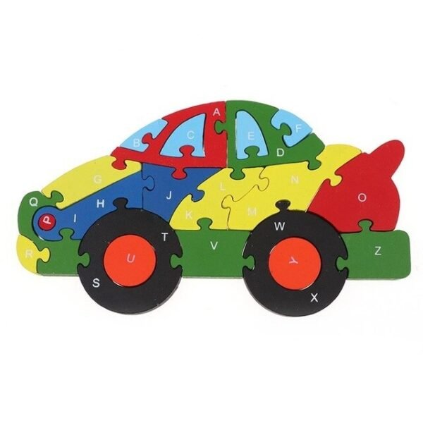 Puzzles en Bois 3D Thème Cartoon - 6