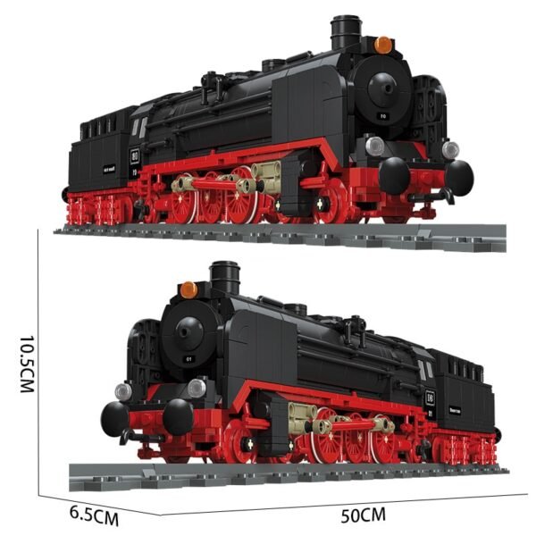 Train à Vapeur en Blocs - 7