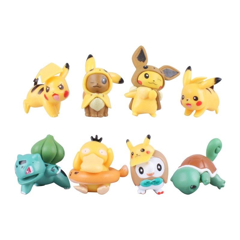Lot de 8 figurines Pokémon