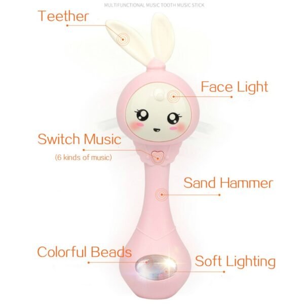 Hochet musical lumineux pour bébé - 19
