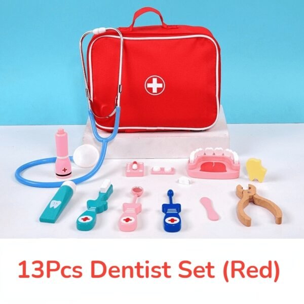 Kit de Médecin en Bois - 9