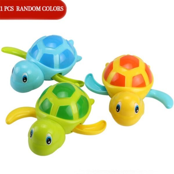 Jouet de bain tortue à remonter - 5
