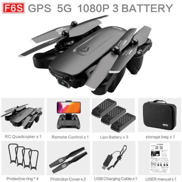 Drone Quadricoptère 5G 4K - 10