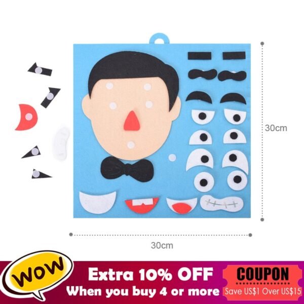 Puzzle d'Expression Faciale - 1