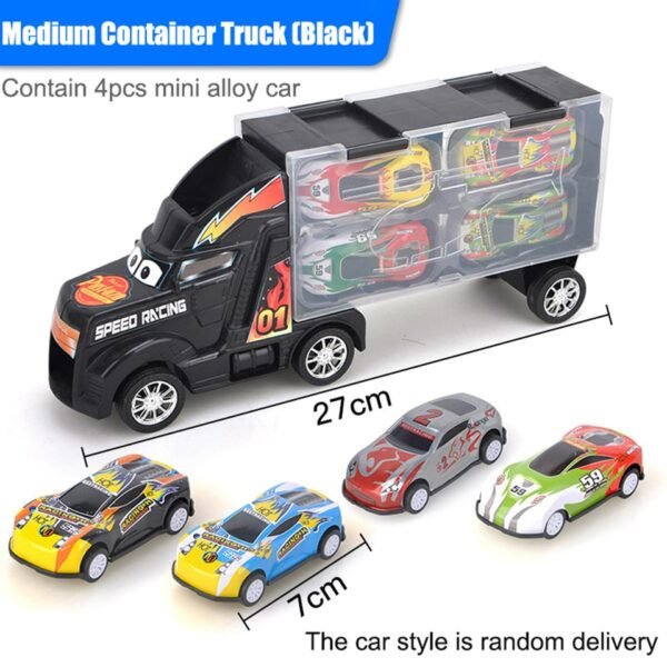 Camion Porte-Voitures avec Miniatures - 13