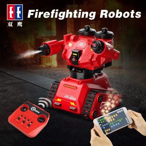 Robot RC Pompiers Lumineux - 5