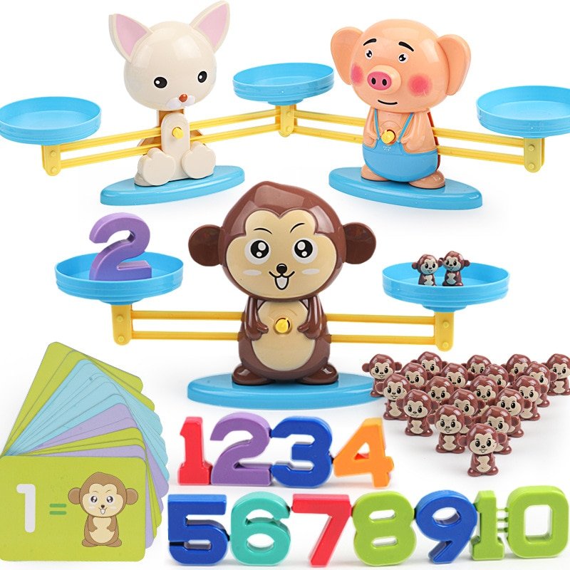 Jeu de Mathématiques Montessori