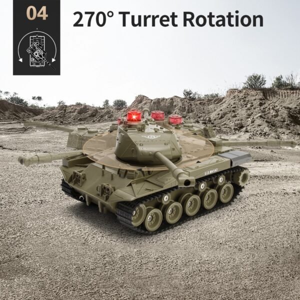 Tank de Combat Télécommandé - 2