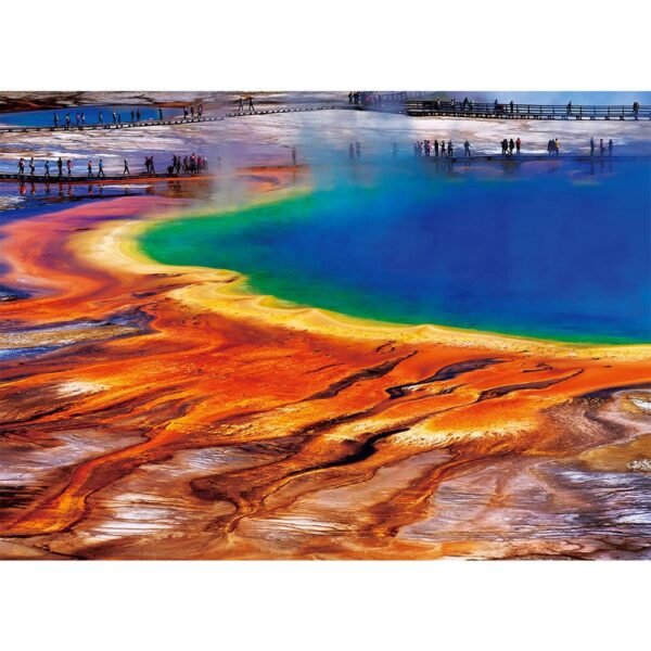 Puzzle 1000 pièces "Paysage de Yellowstone" - 7