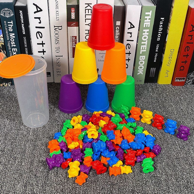 Jeu de mathématiques avec ours - 9