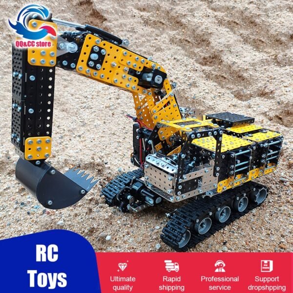 Excavatrice à Construire Télécommandée - 1