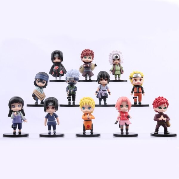 Set Naruto 12 Figurines + 40 Autocollants - 4