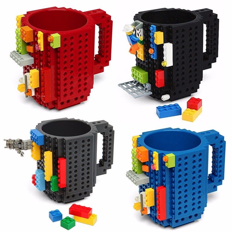 Tasse à Construire avec Briques