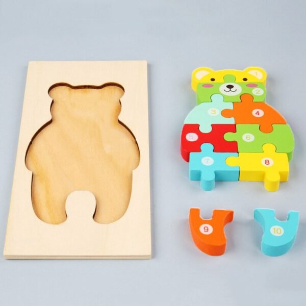 Puzzle 3D en bois - 20