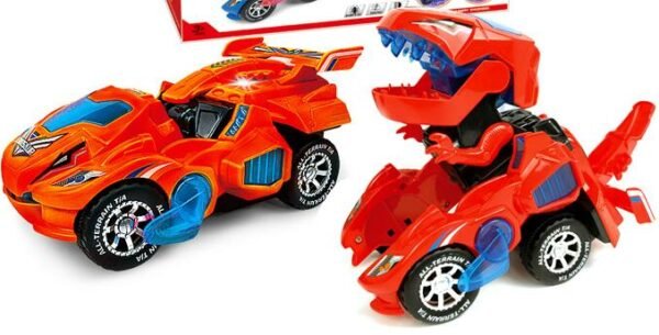 Dino-Voiture Transformable Lumineux - 6