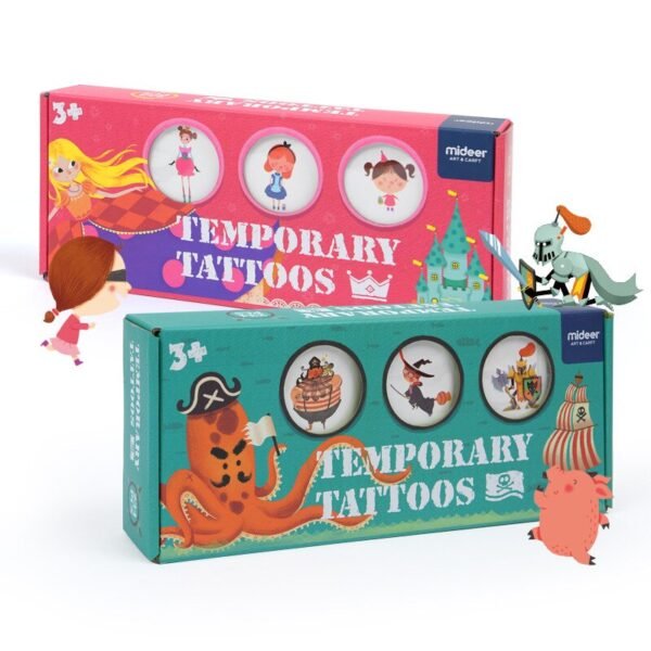 Kit de tatouages temporaires pour enfants - 6