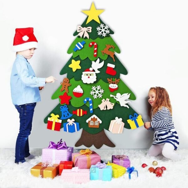 Arbre de Noël en Feutrine DIY - 4
