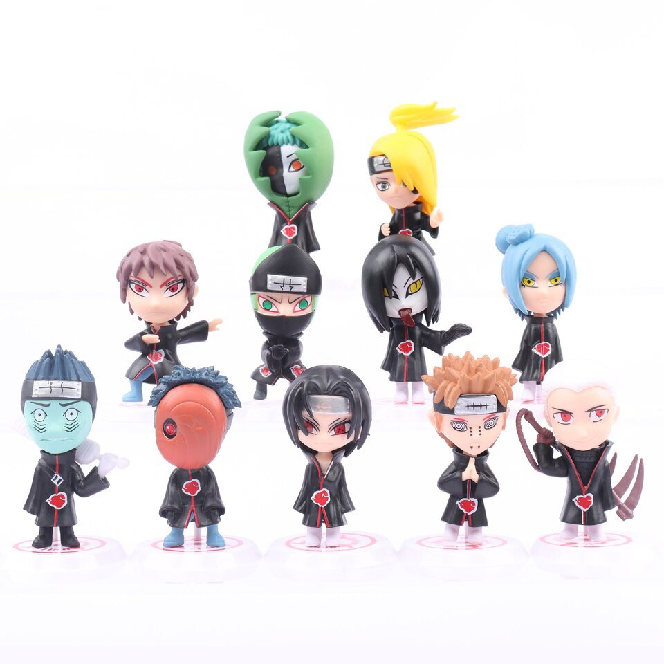 Lot de 11 Figurines Naruto