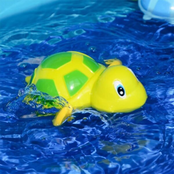 Jouet de bain tortue à remonter - 4