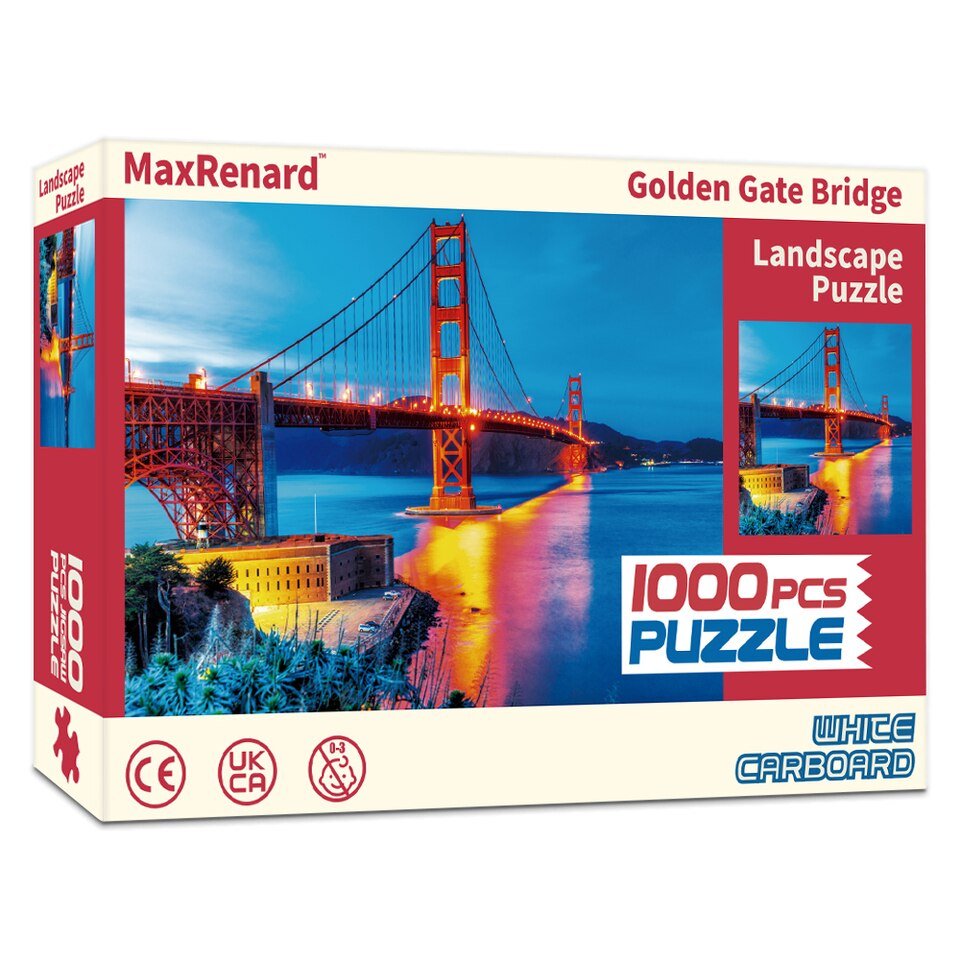 Puzzle "Golden Gate Bridge" 1000 Pièces